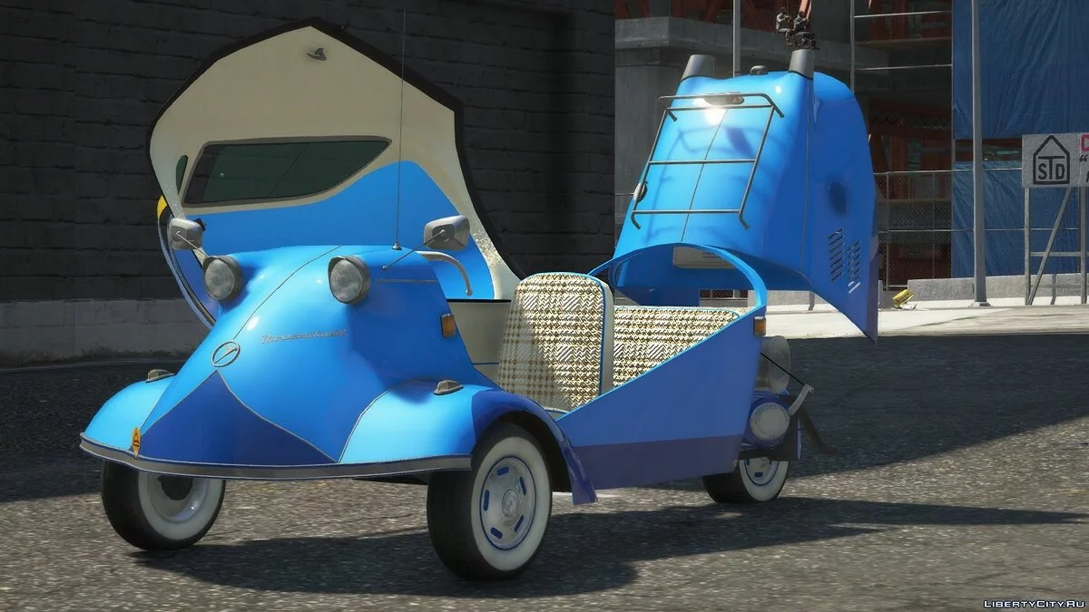 1955-63年Kabinenroller Messerschmitt KR 200 [附加/替换 | 动画 | 附加功能] 1.0 / GTA 5