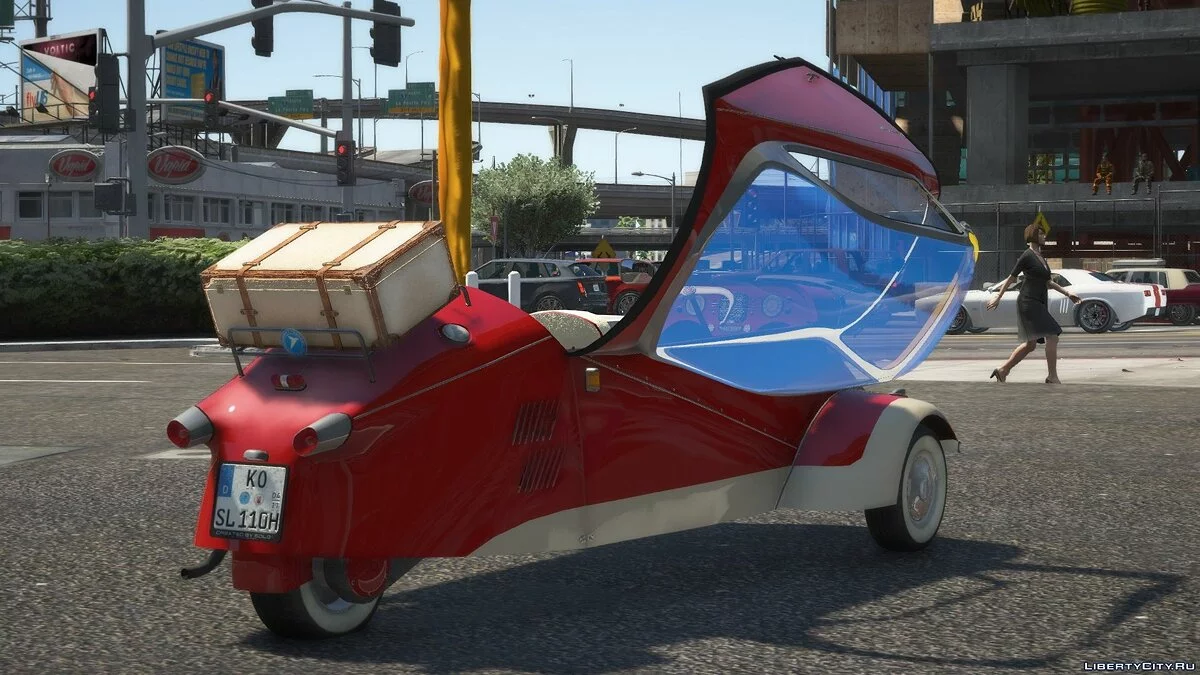 1955-63年Kabinenroller Messerschmitt KR 200 [附加/替换 | 动画 | 附加功能] 1.0 / GTA 5