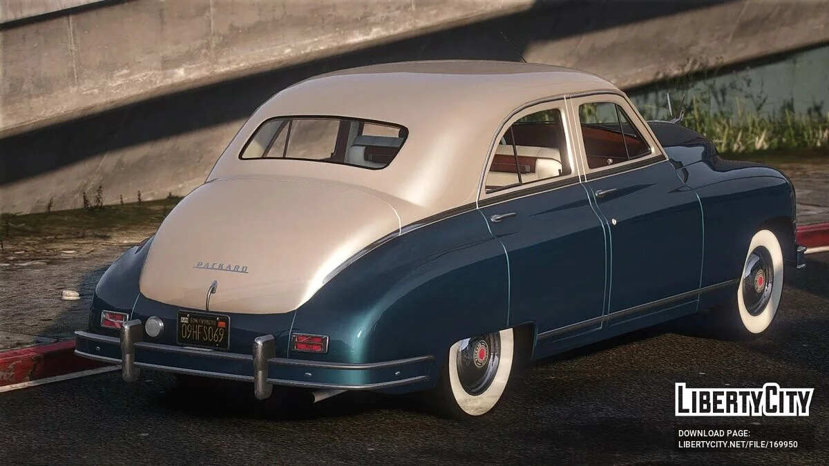 Sedan Touring Packard Deluxe Eight 1948 1.2 / GTA 5