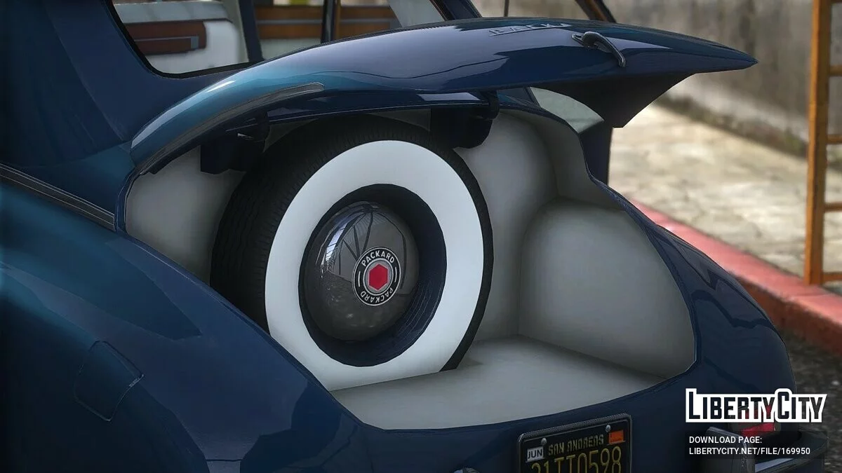 Sedan Touring Packard Deluxe Eight 1948 1.2 / GTA 5