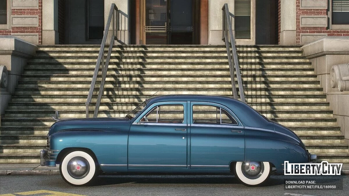 Sedan Touring Packard Deluxe Eight 1948 1.2 / GTA 5