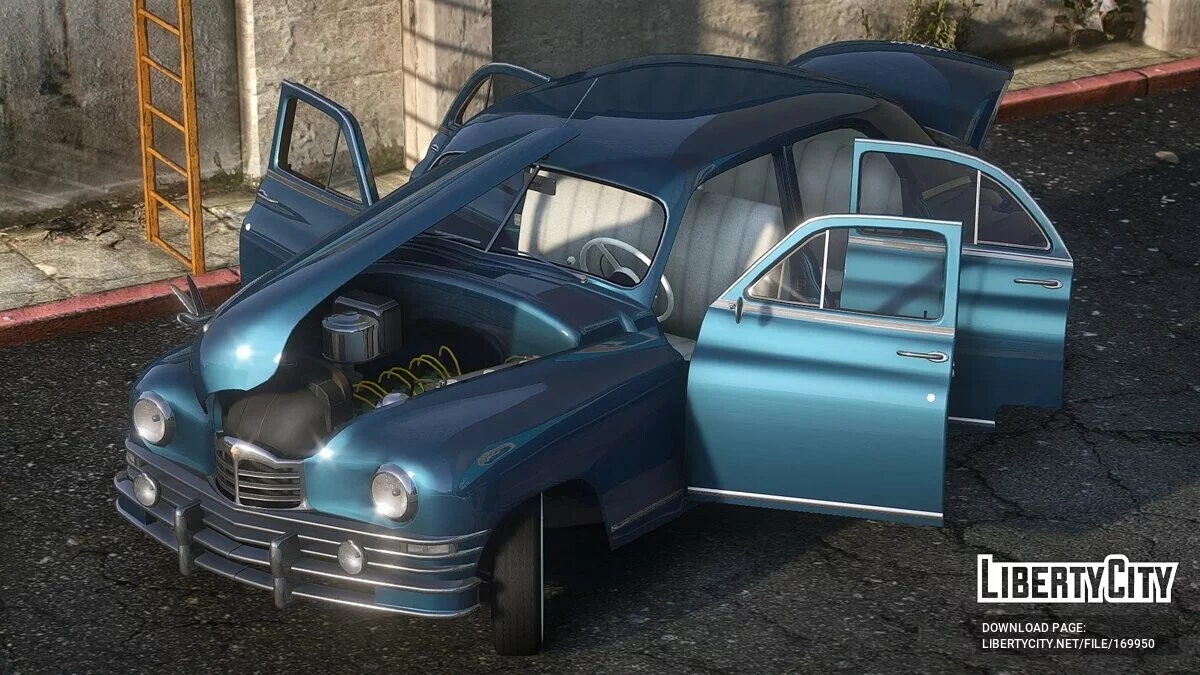 Sedan Touring Packard Deluxe Eight 1948 1.2 / GTA 5