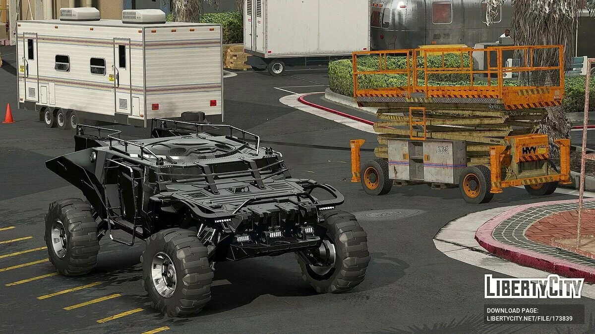 Kendaraan Pengintaian 335 BRM v1.1 / GTA 5