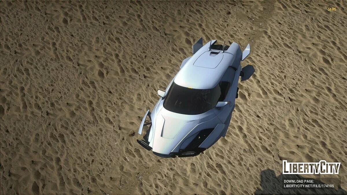 Voiture volante Cyberpunk (deluxo) v1.0 / GTA 5