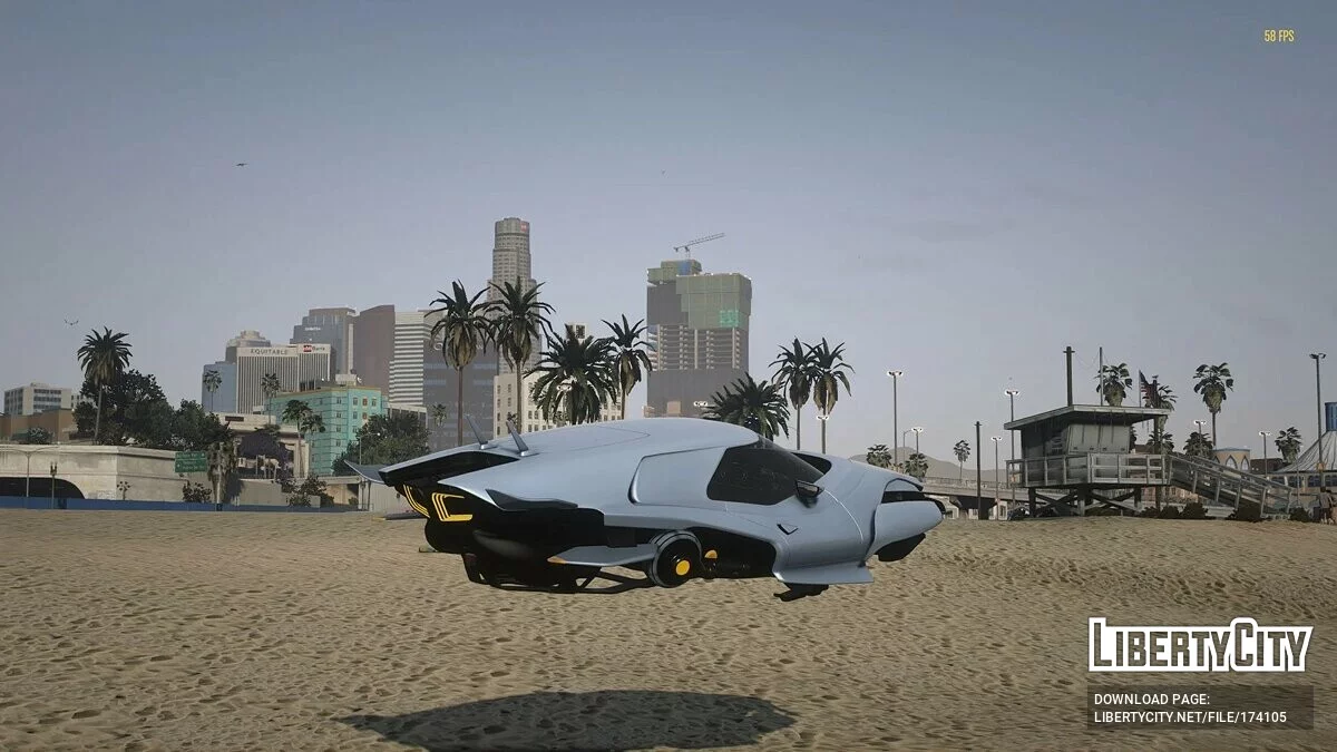 Voiture volante Cyberpunk (deluxo) v1.0 / GTA 5
