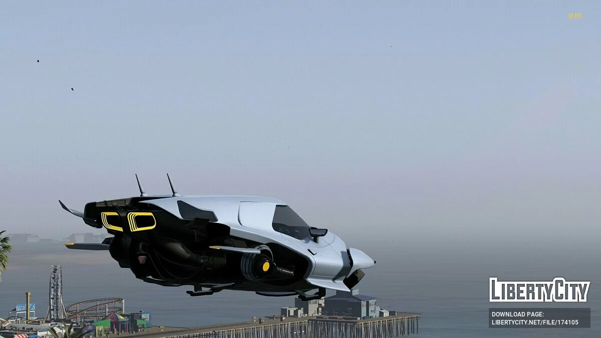 Voiture volante Cyberpunk (deluxo) v1.0 / GTA 5