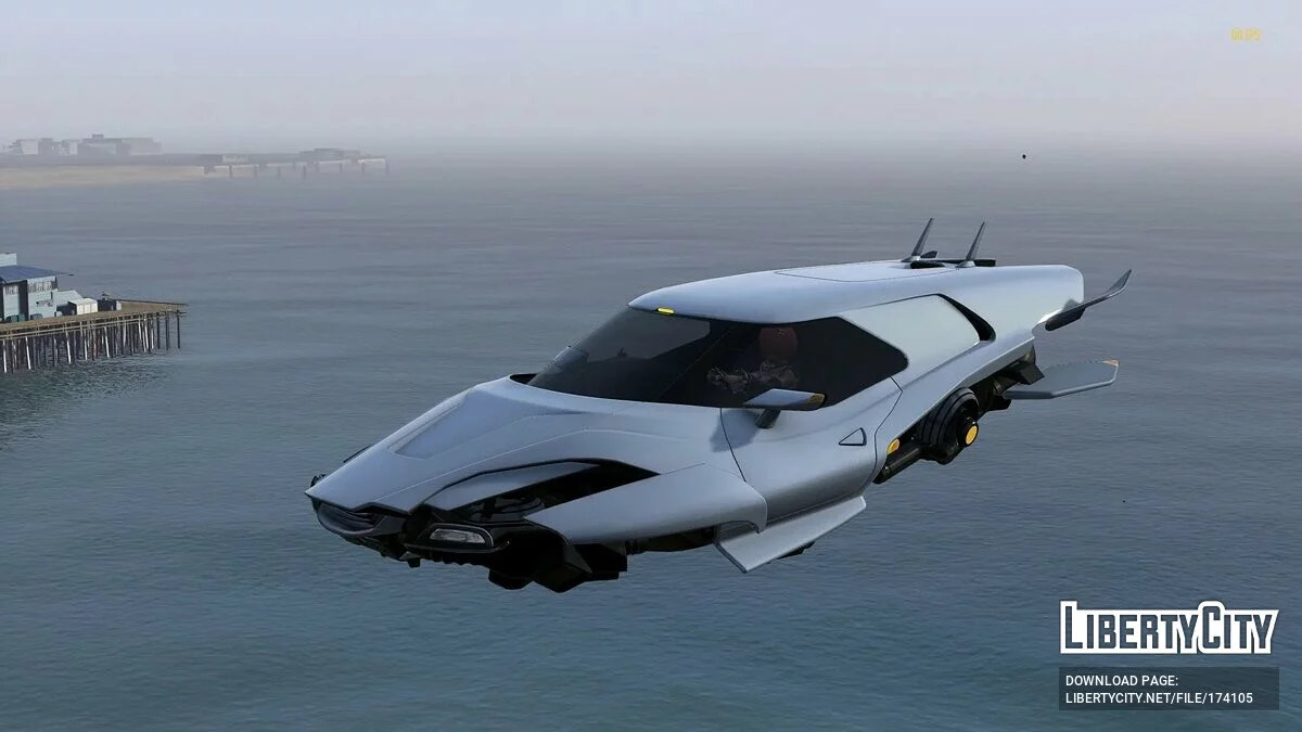 Voiture volante Cyberpunk (deluxo) v1.0 / GTA 5
