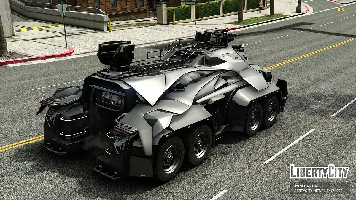 MIKE装甲车8X8 v1.0 / GTA 5