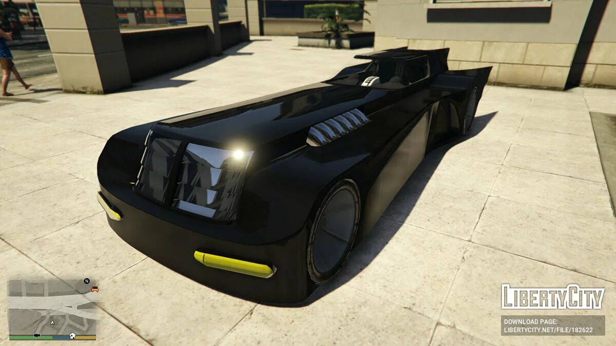 Batmobile Animated [Add-On] 0.4 / GTA 5