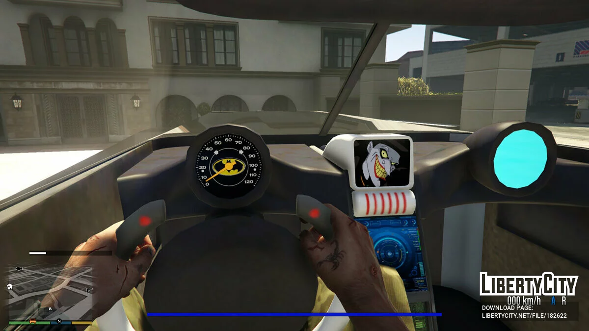 Batmobile Animated [Add-On] 0.4 / GTA 5