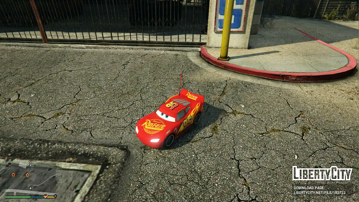 Cars RC McQueen [Add-On] 0.1 / GTA 5