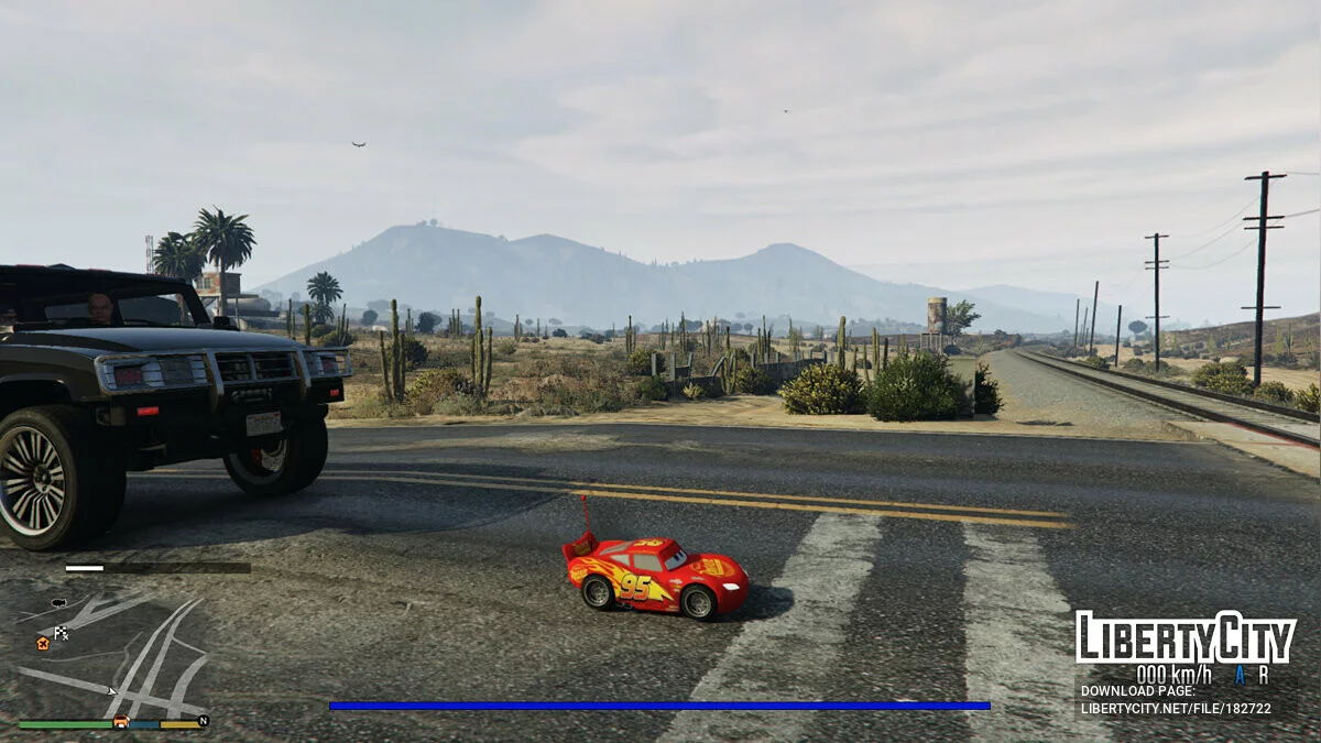 Cars RC McQueen [Add-On] 0.1 / GTA 5
