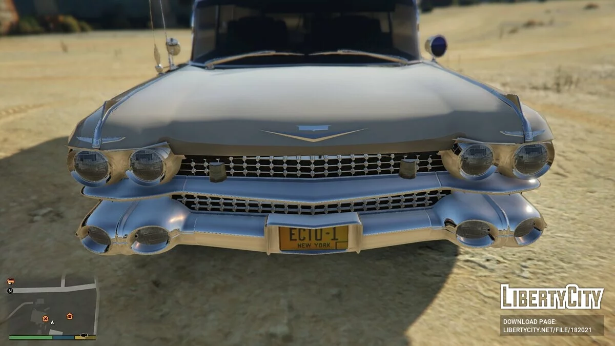 Ecto1 de Ghostbusters [Add-On | VehFuncs V] 0.2 / GTA 5