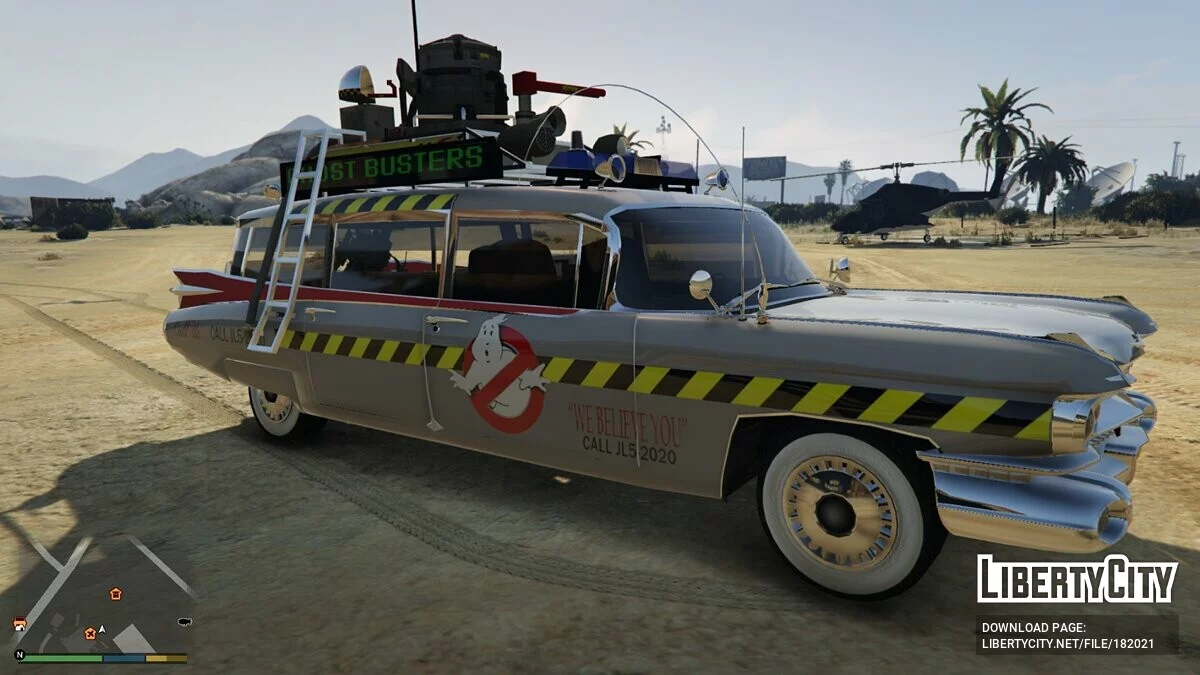 Ecto1 de Ghostbusters [Add-On | VehFuncs V] 0.2 / GTA 5