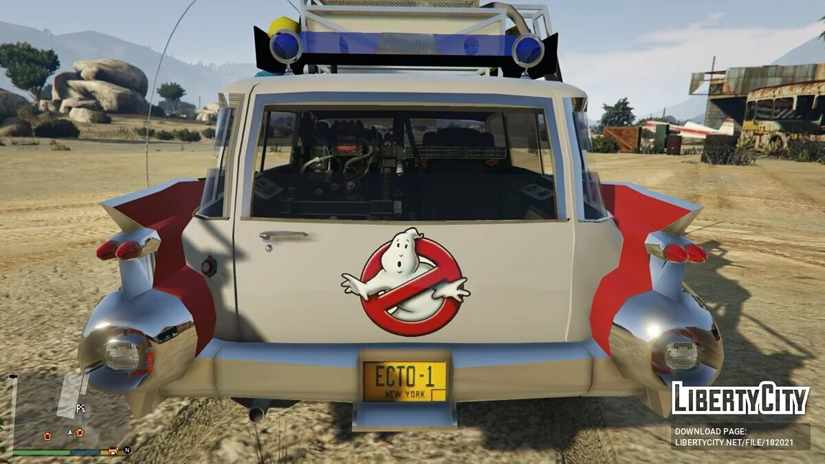 Ecto1 de Ghostbusters [Add-On | VehFuncs V] 0.2 / GTA 5