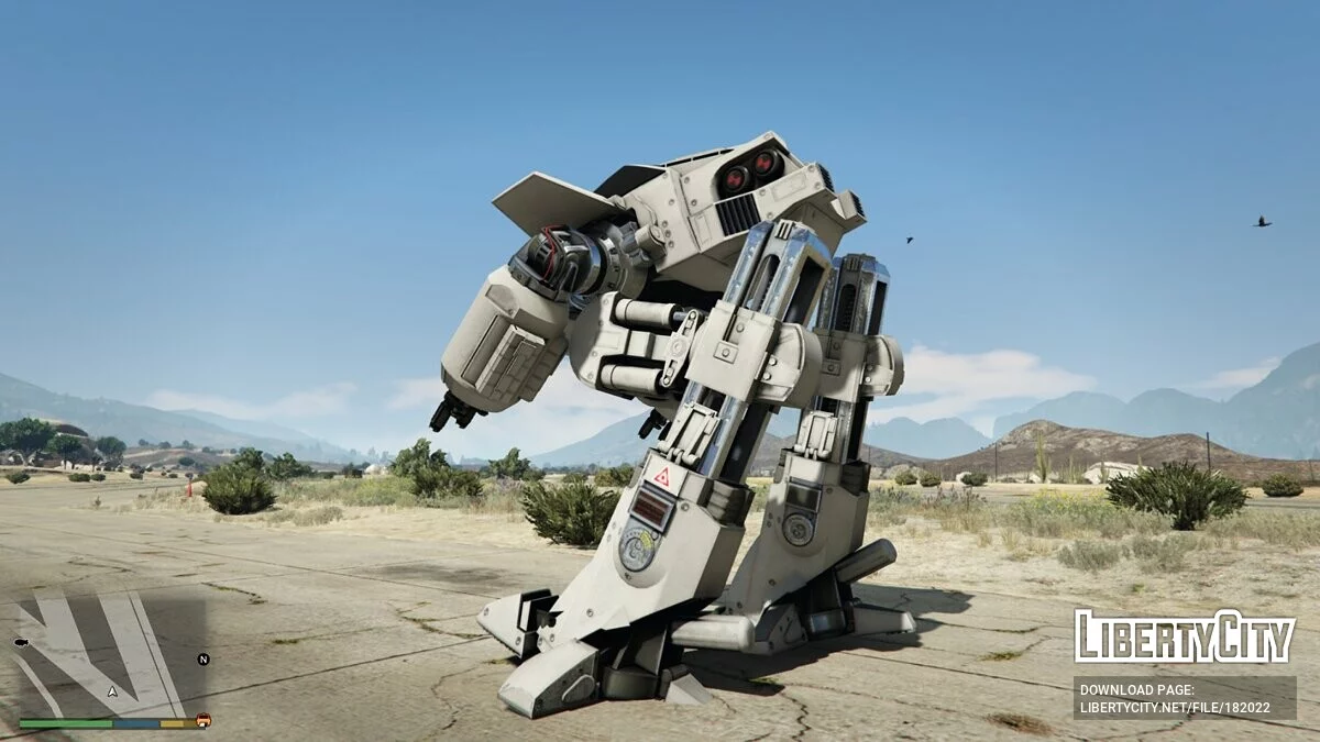 ED-209 de Robocop [Add-On | VehFuncs V] 0.1 / GTA 5