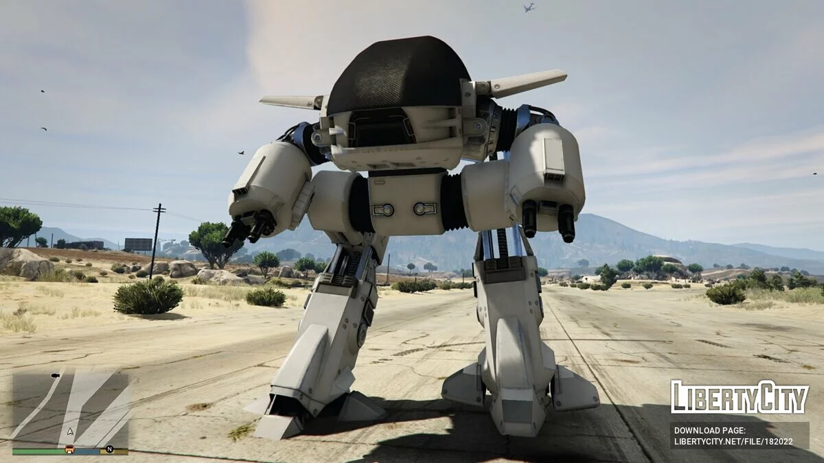 ED-209 de Robocop [Add-On | VehFuncs V] 0.1 / GTA 5
