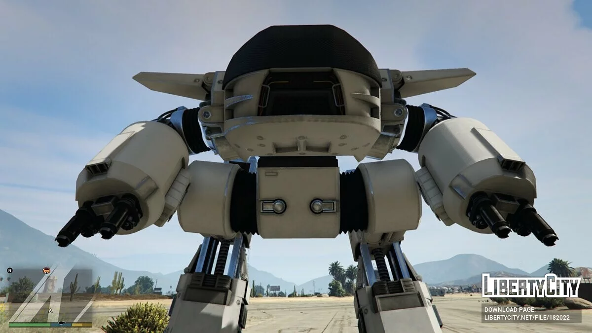 ED-209 de Robocop [Add-On | VehFuncs V] 0.1 / GTA 5