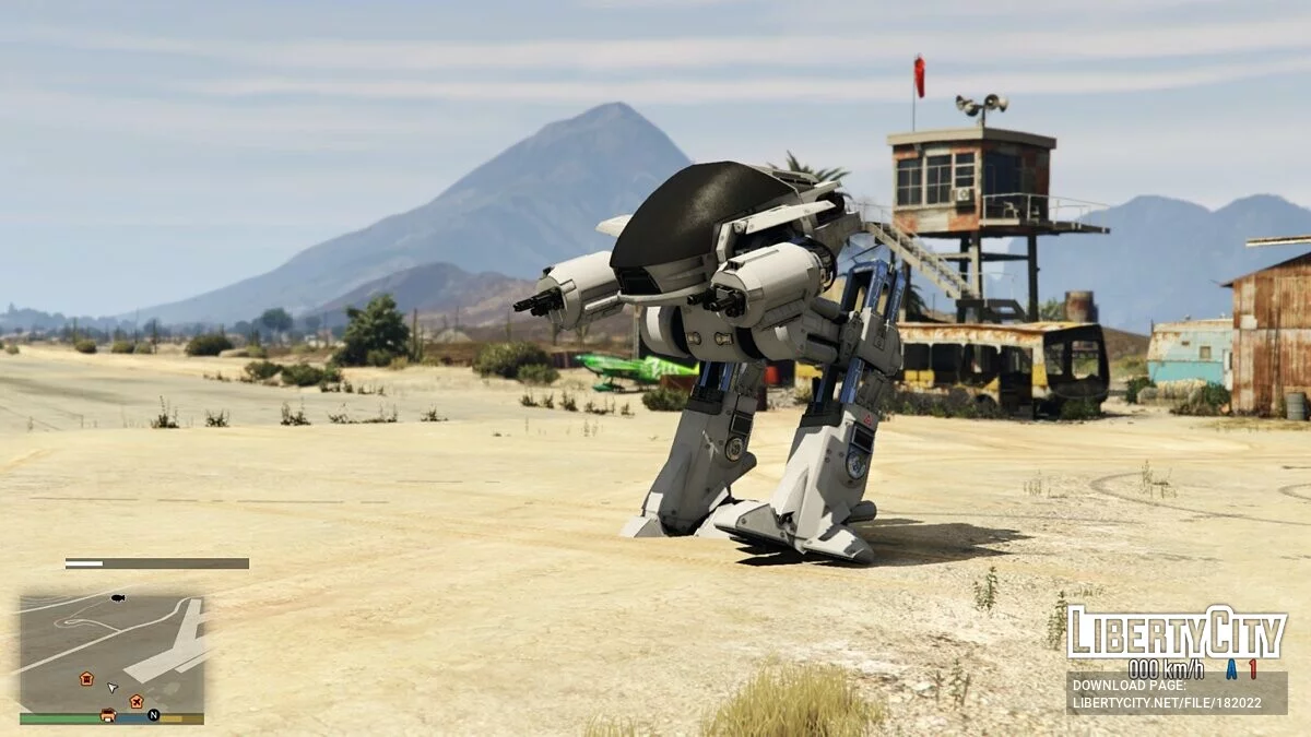 ED-209 de Robocop [Add-On | VehFuncs V] 0.1 / GTA 5