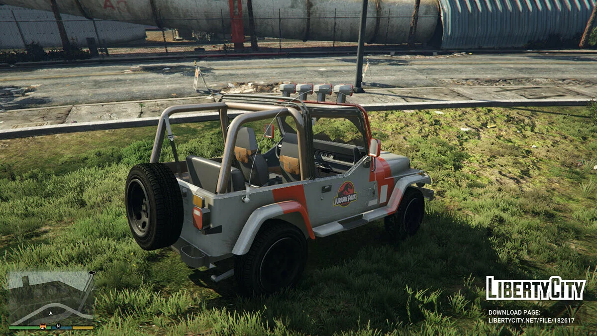 Jurassic Jeep [ADD-ON] 0.4 / GTA 5