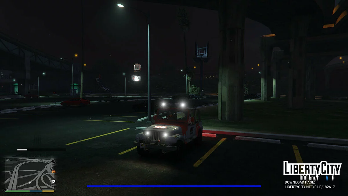 Jurassic Jeep [ADD-ON] 0.4 / GTA 5