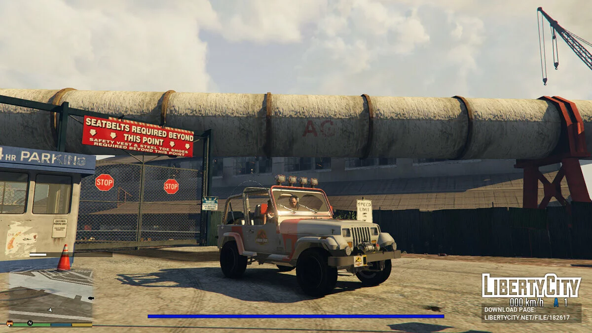 Jurassic Jeep [ADD-ON] 0.4 / GTA 5