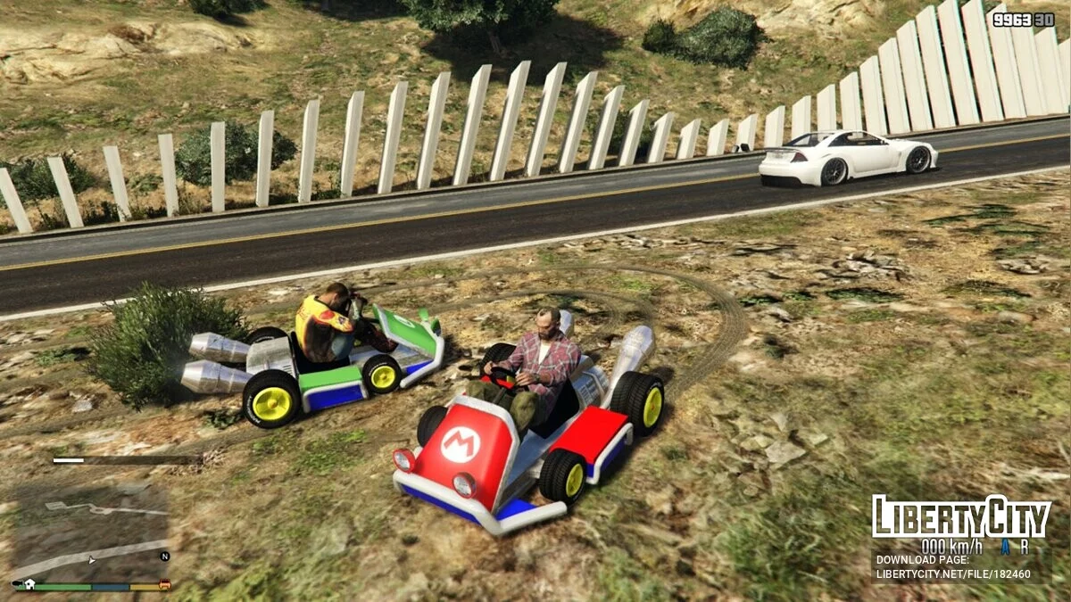 Karts de Mario Kart 7 [Add-On] 0.2 / GTA 5