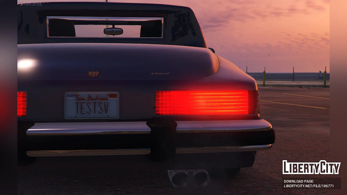 Comet de GTA SA [Add-On / FiveM] 1.0 / GTA 5