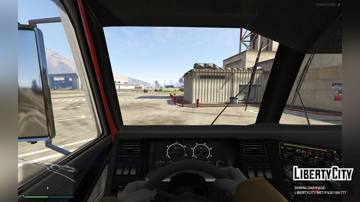 Camión de bomberos de SF de GTA SA [Complemento / Escalera funcional / FiveM] 1.0 / GTA 5