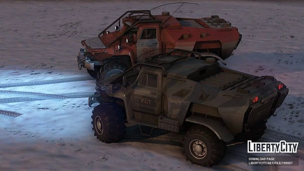 BTR80-GAZ53 [addon] / GTA 5