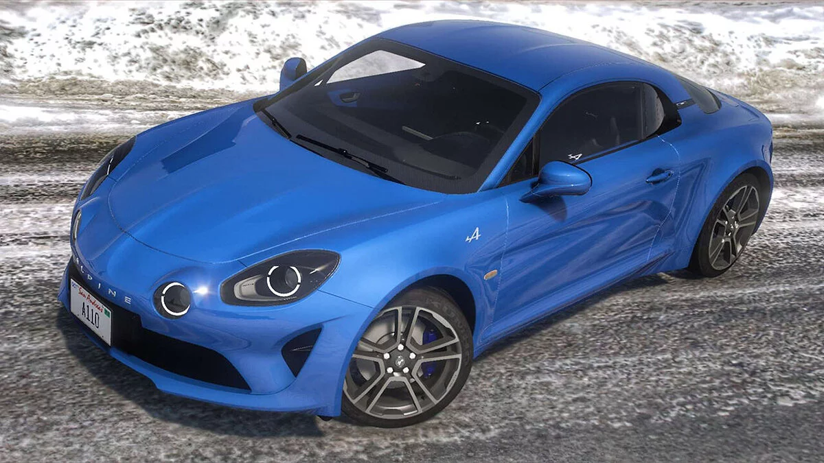 2017 Alpine A110 v1.0 / GTA 5