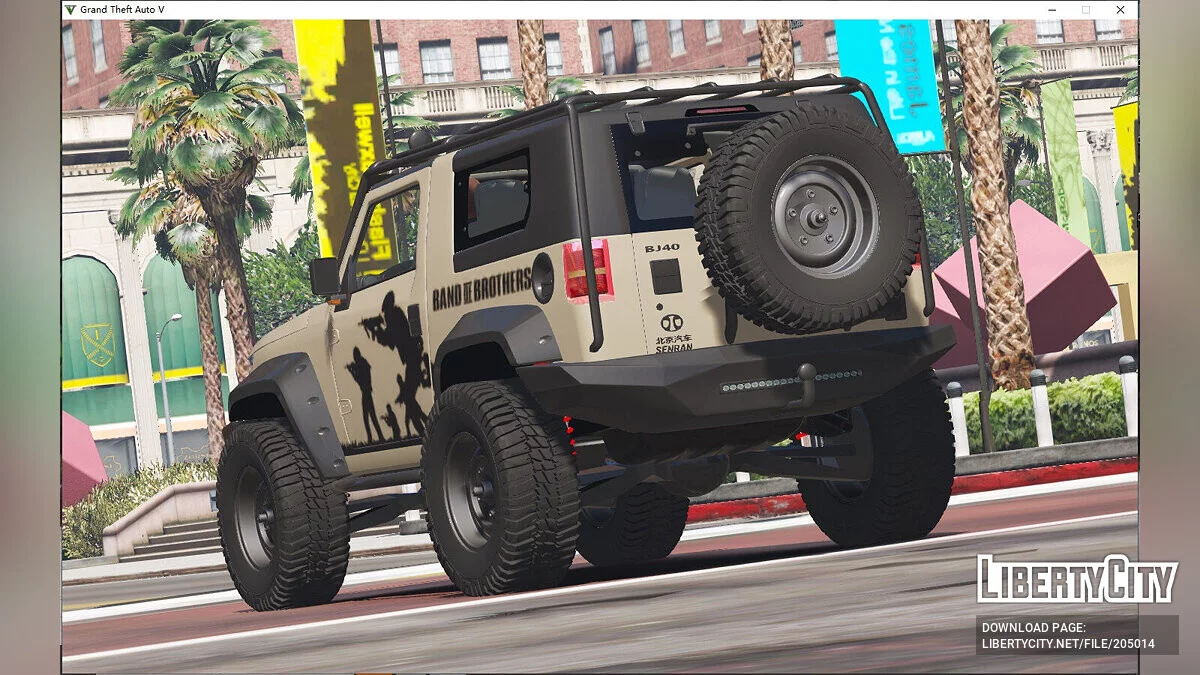 BAIC BJ40 Traverser v1.0 / GTA 5