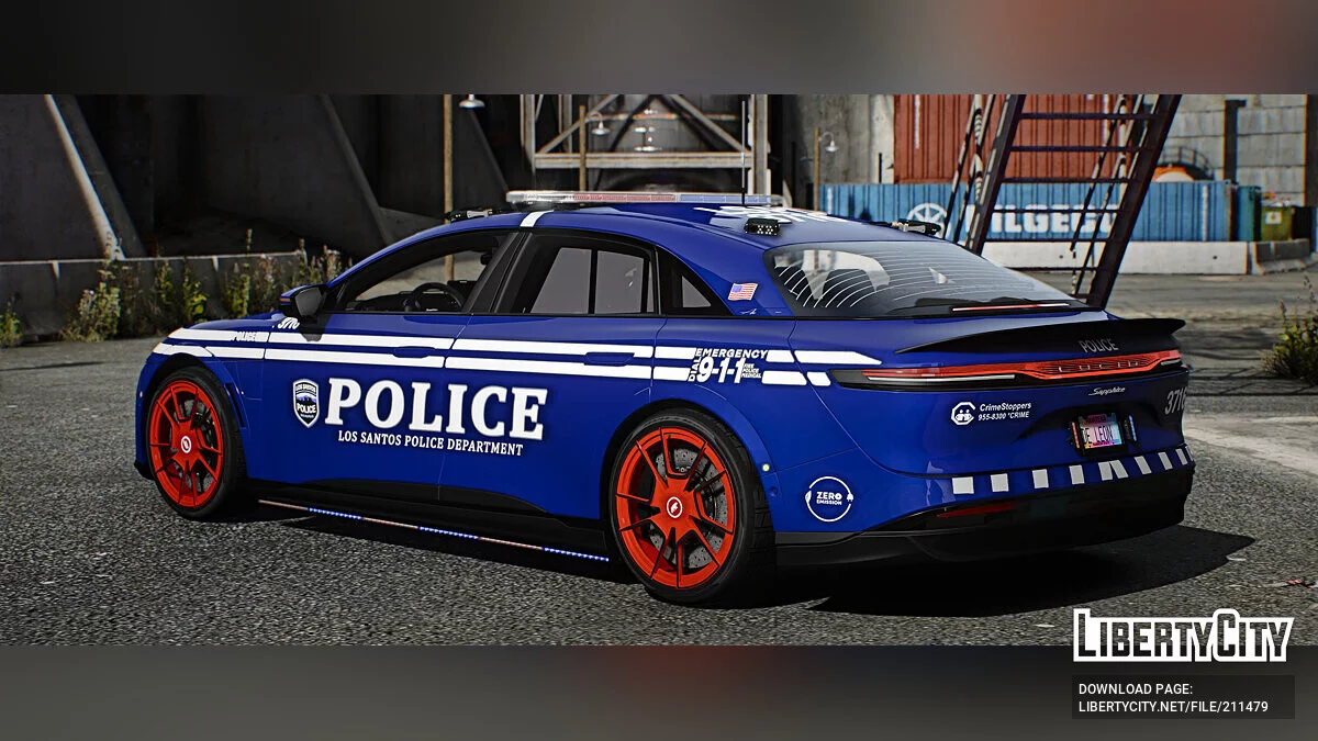 Lucid Air Police / GTA 5