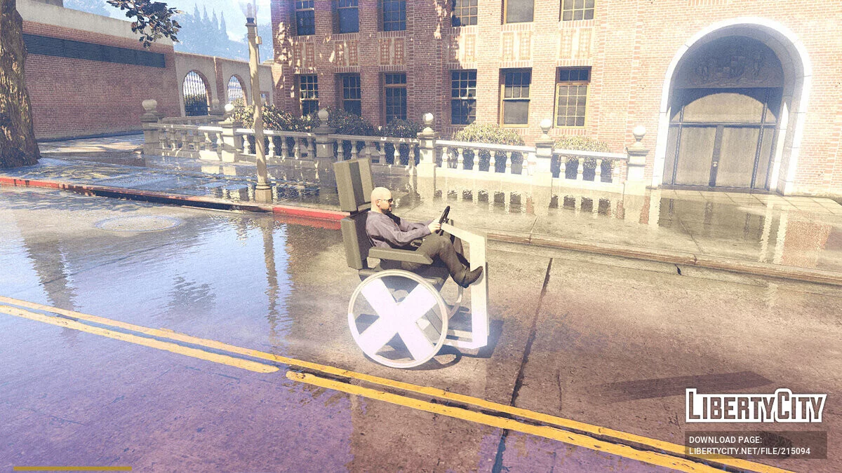 X-Men's Professor X Wheelchair / GTA 5