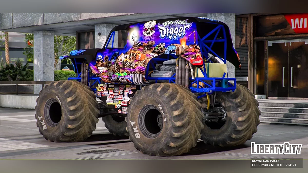 Son-uva Digger Monster Jam / GTA 5