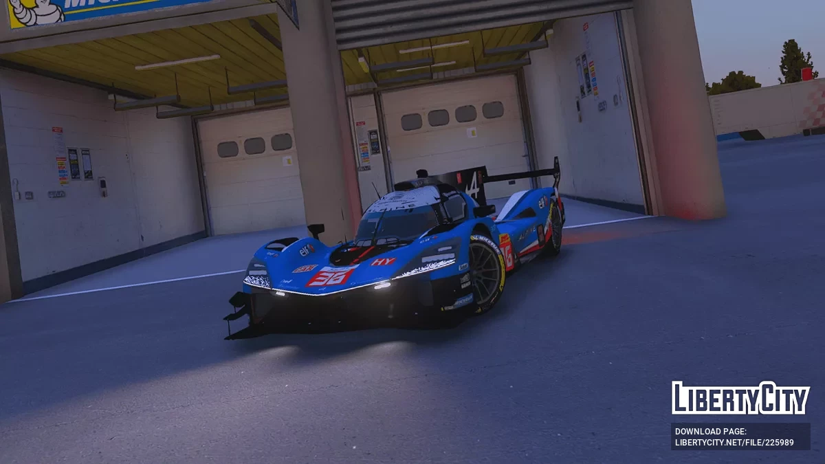 Alpine A424 2024-2025 v1.0 / GTA 5