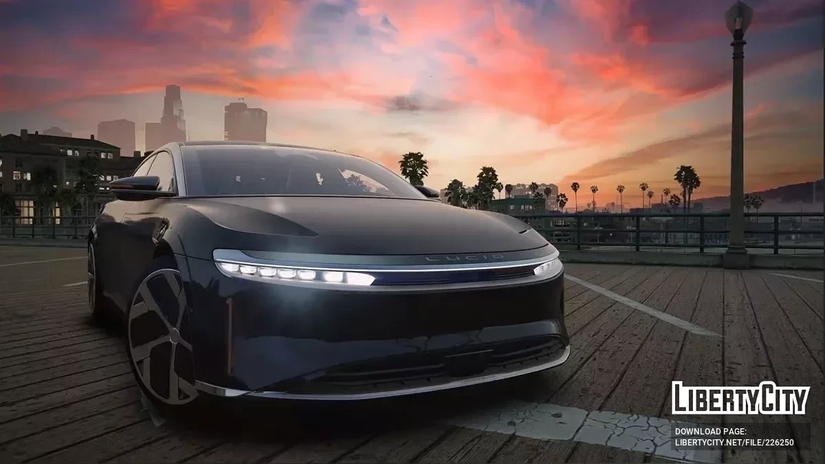 Lucid Air 2023 v1 / GTA 5