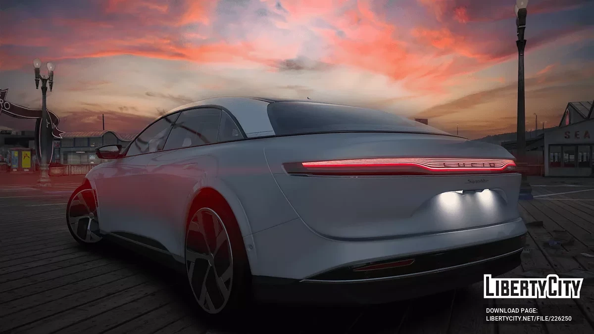 Lucid Air 2023 v1 / GTA 5