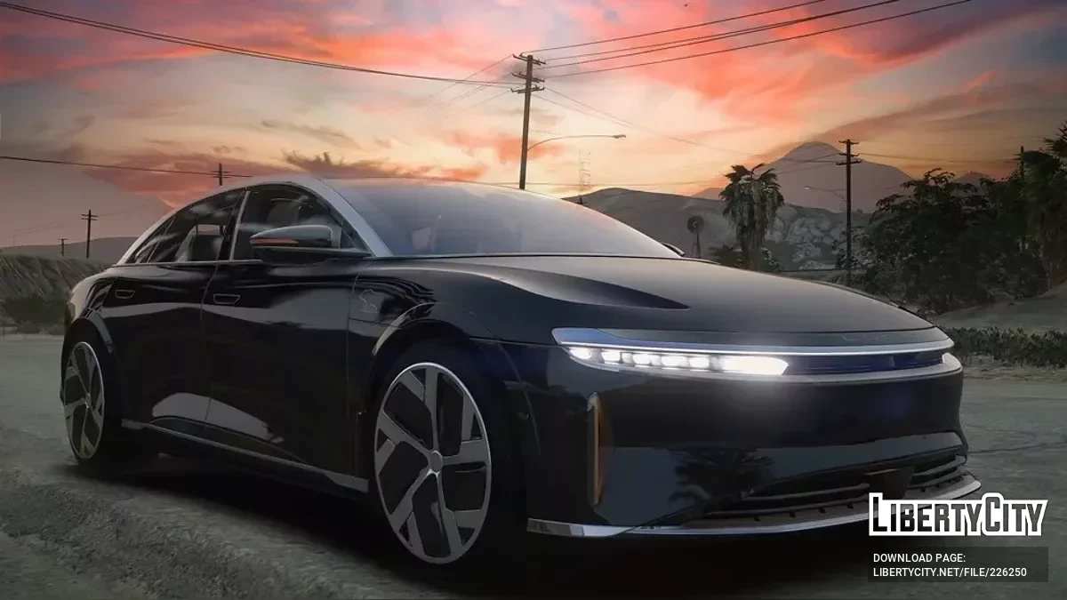 Lucid Air 2023 v1 / GTA 5