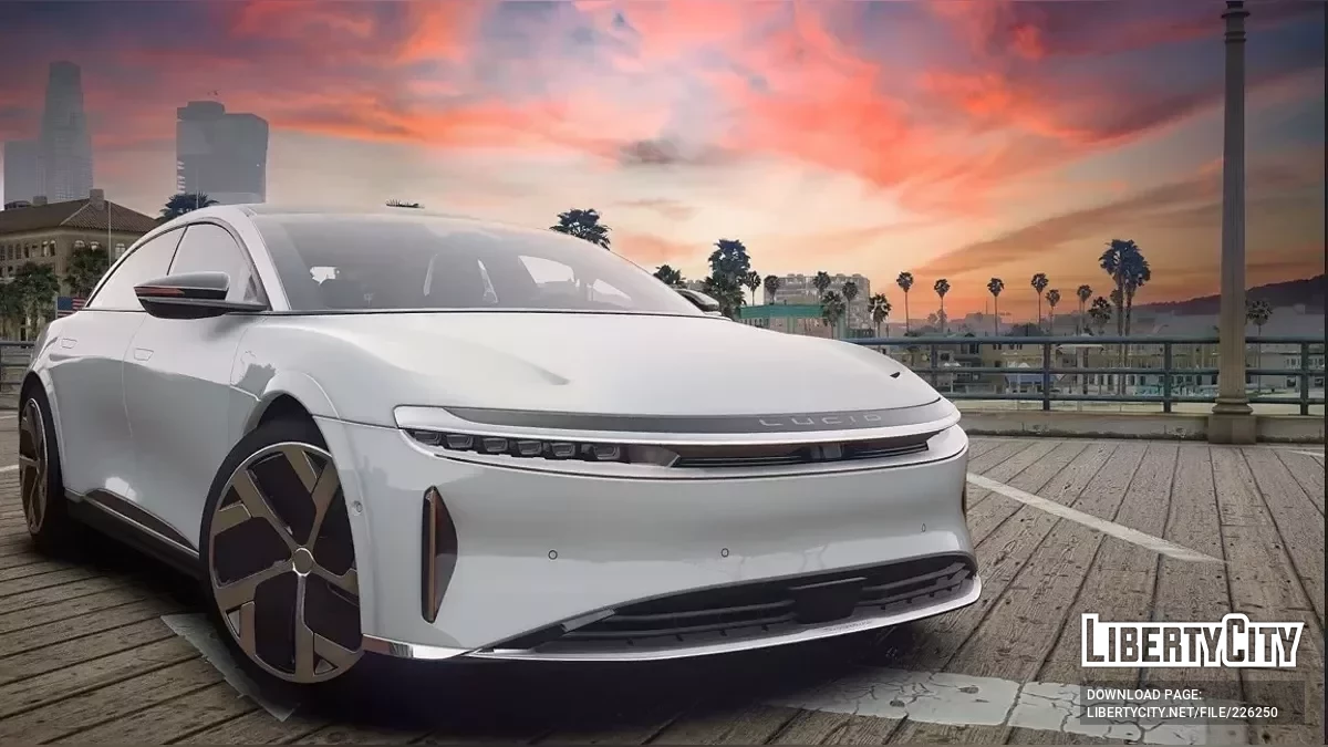 Lucid Air 2023 v1 / GTA 5