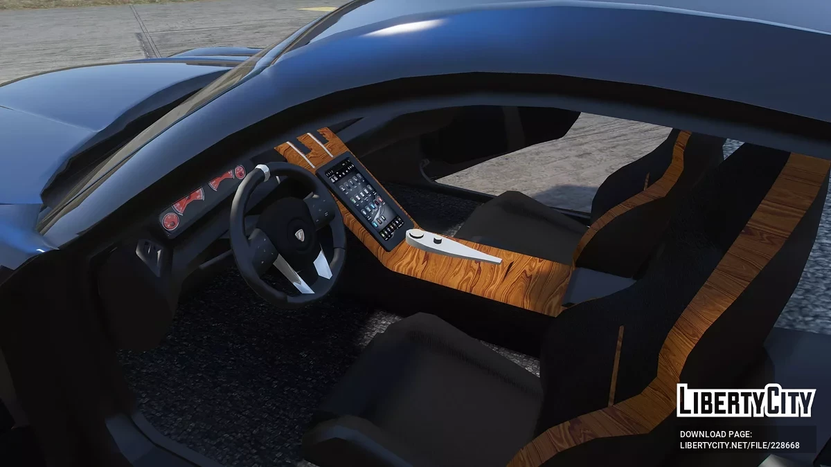 Puritalia Berlinetta v1.0 / GTA 5