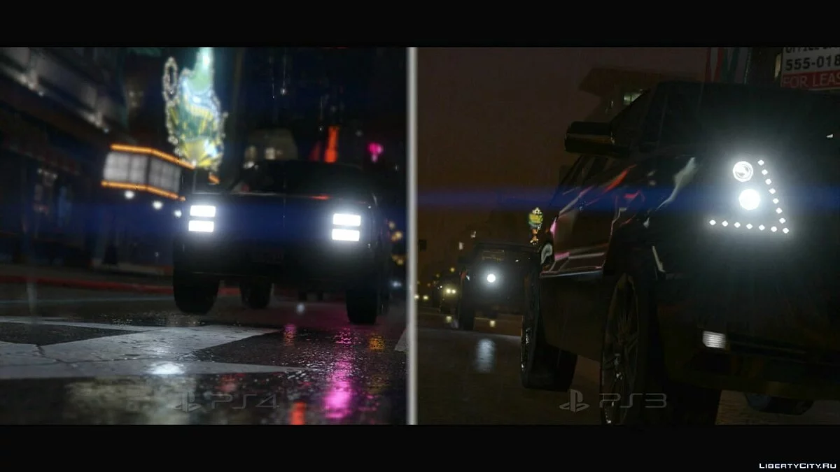 Comparison of GTA 5 for PS3 and PS4 (1080p) / GTA 5