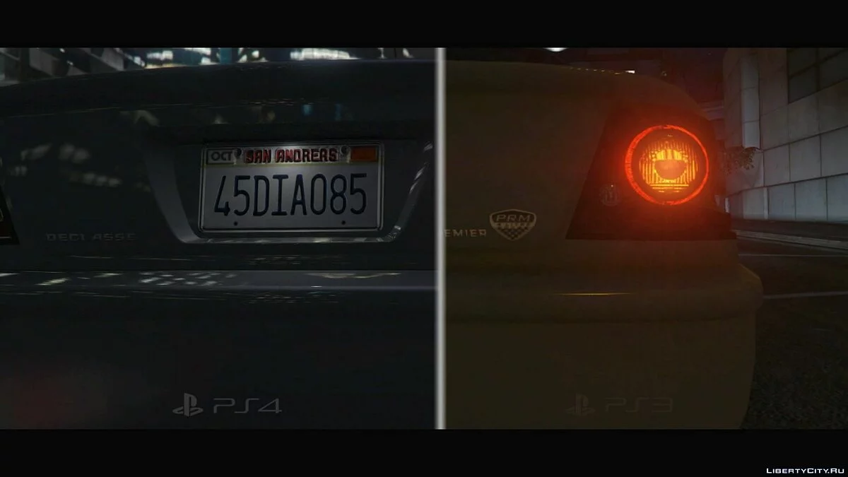 Comparison of GTA 5 for PS3 and PS4 (1080p) / GTA 5