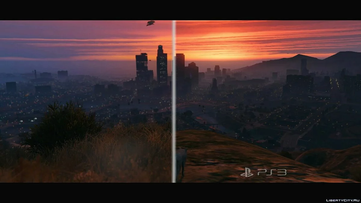 Comparison of GTA 5 for PS3 and PS4 (1080p) / GTA 5
