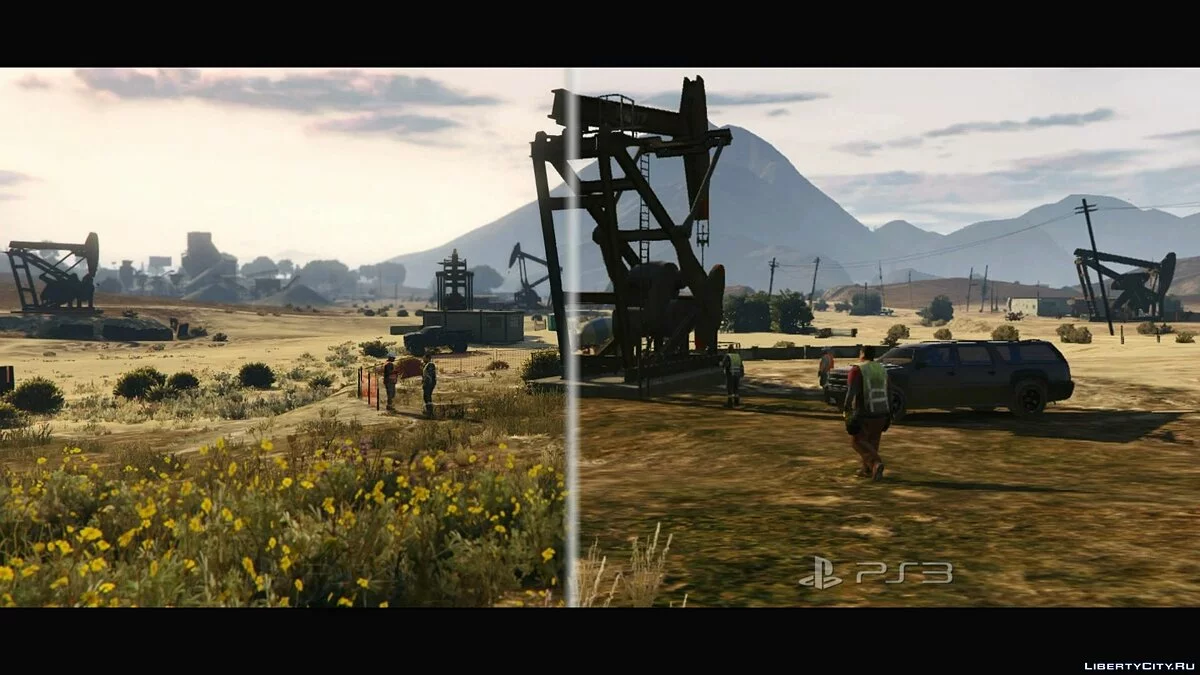 Comparison of GTA 5 for PS3 and PS4 (1080p) / GTA 5