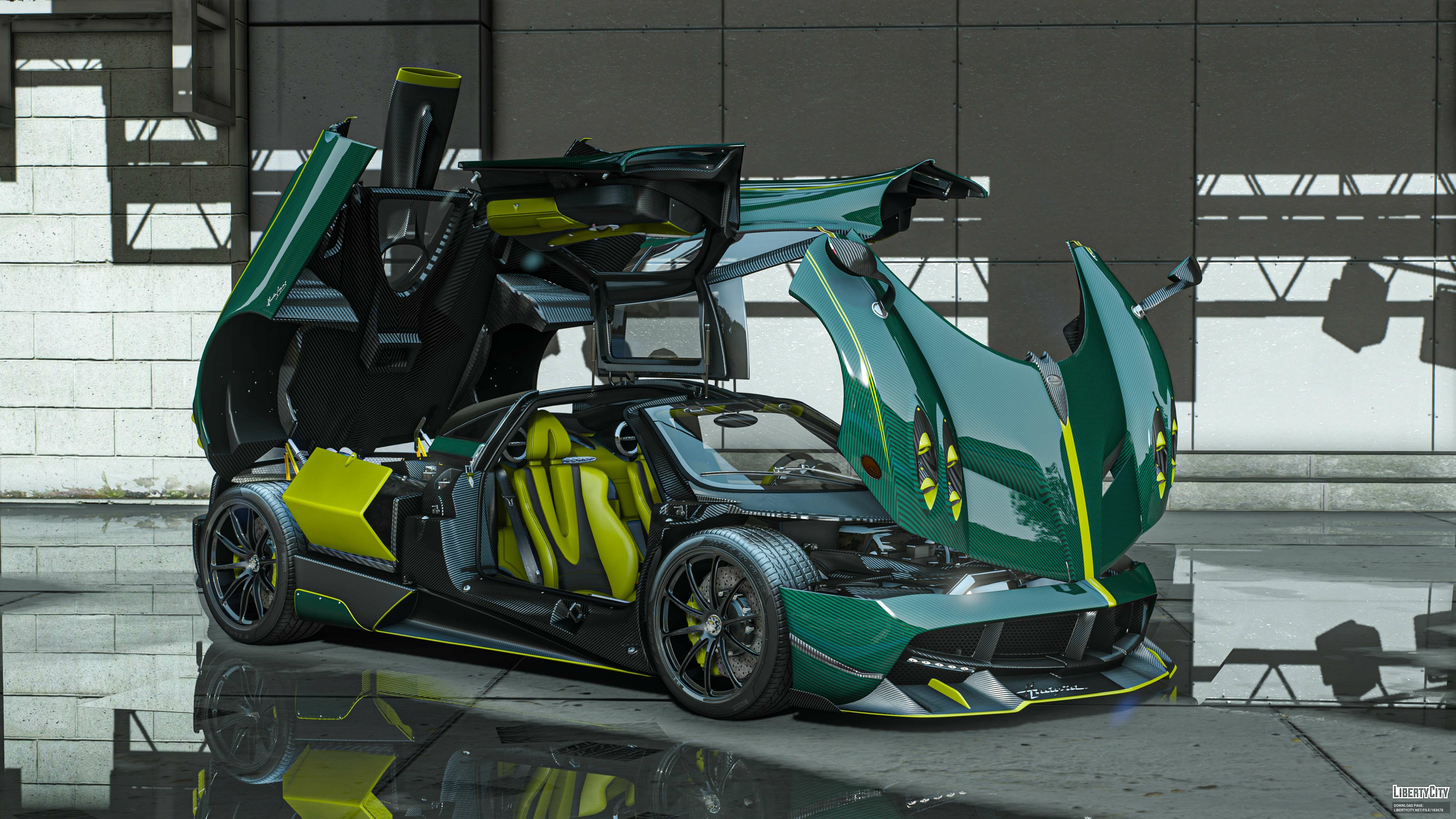 Download Pagani Huayra Dinastia Chiwen for GTA 5