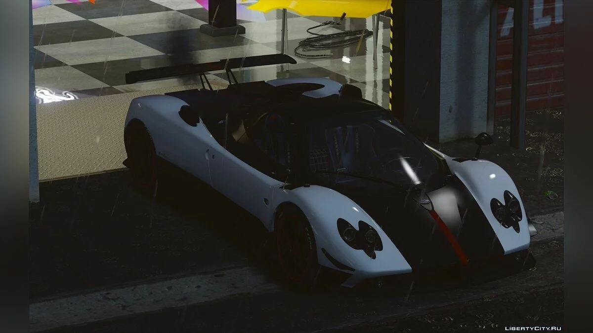 2009 帕加尼 Zonda Cinque 跑车 (定制) [附加 | 雨刷] 1.1 / GTA 5