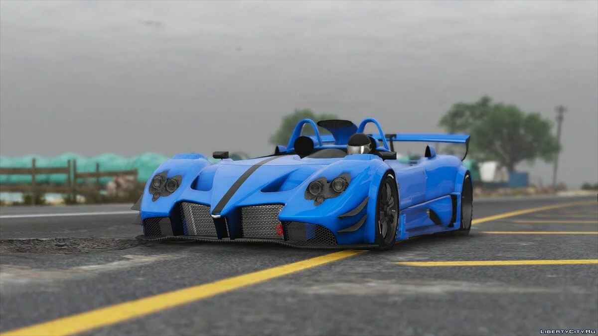 2016 Pagani Zonda LM-R Ragno [Add-On | Digitale Anzeigen] 1.0 / GTA 5