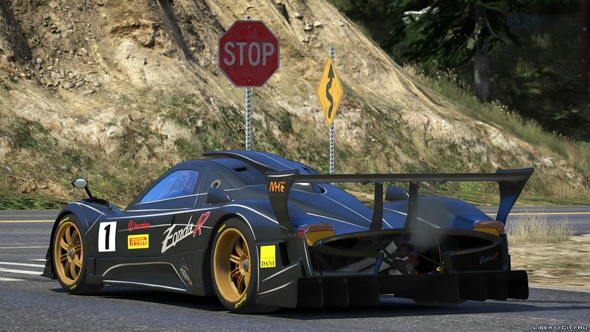 2012 Pagani Zonda R [Add-On / Replace | Liveries | Template] 1.0 / GTA 5
