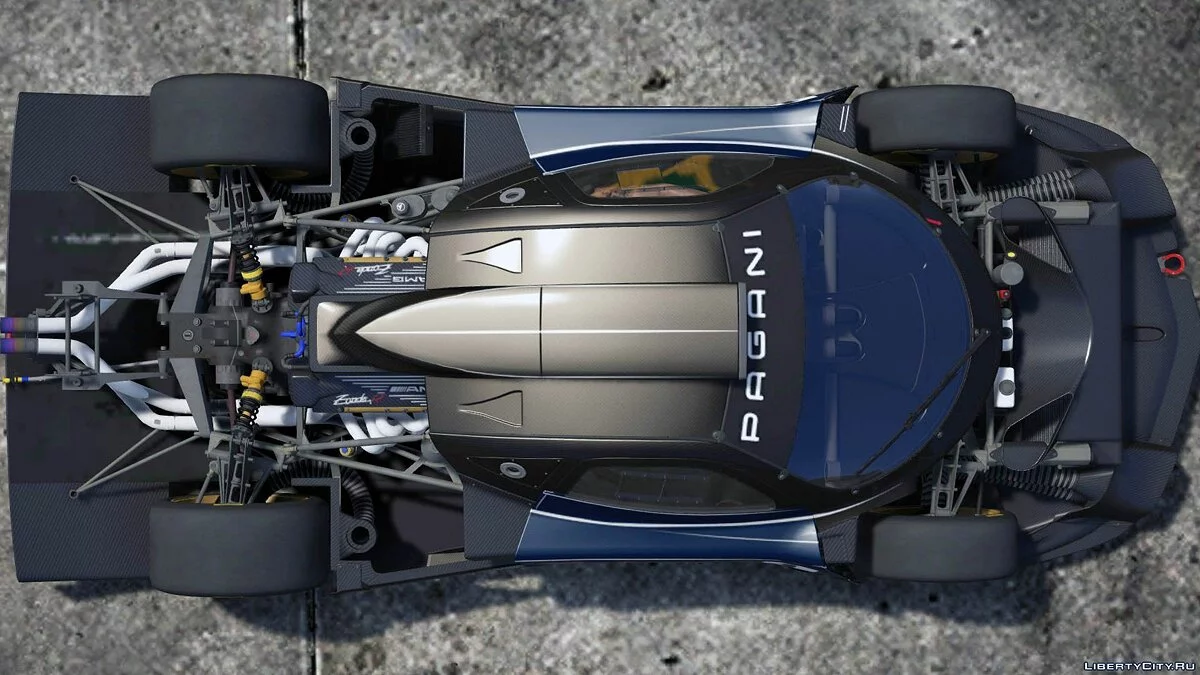 2012 Pagani Zonda R [Add-On / Replace | Liveries | Template] 1.0 / GTA 5